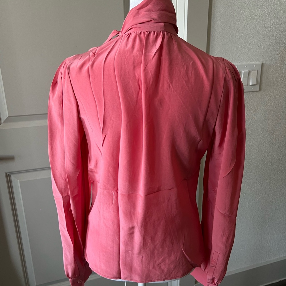 Elegant Peach  Women's Top - Picture 8 of 12